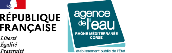 Logo Agence de l'eau Rhône Méditerranée Corse
