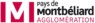 Logo Pays de Montbéliard Agglomération