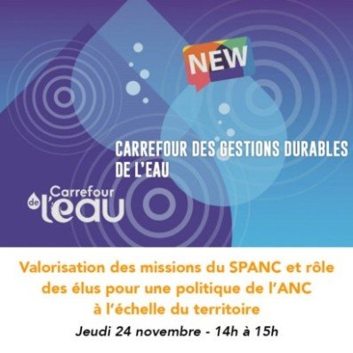 Atelier de l'ASCOMADE au Carrefour des gestions durables de l'eau à Dijon
